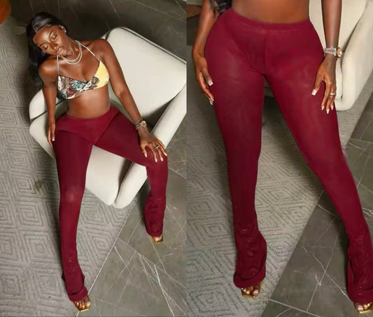 Red trousers